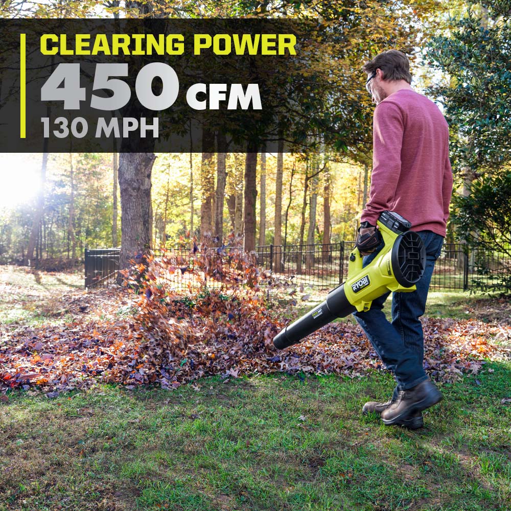 18V ONE+ HP BRUSHLESS WHISPER SERIES 450 CFM BLOWER Image 5