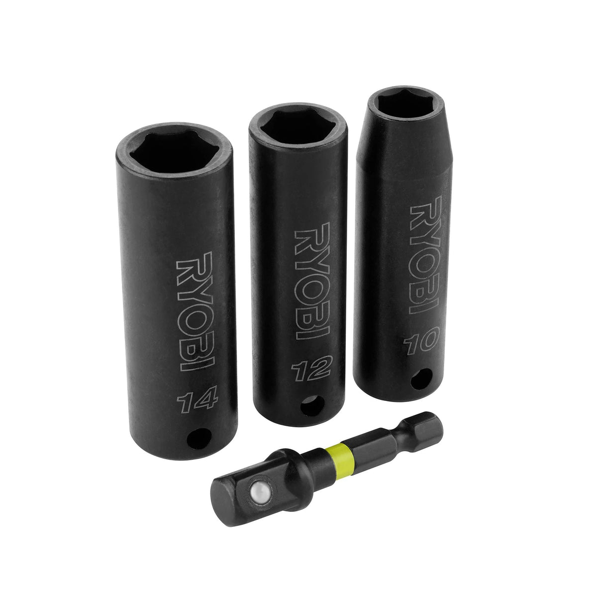 4 PC. 3/8" Drive Metric Impact Socket Set Image 4