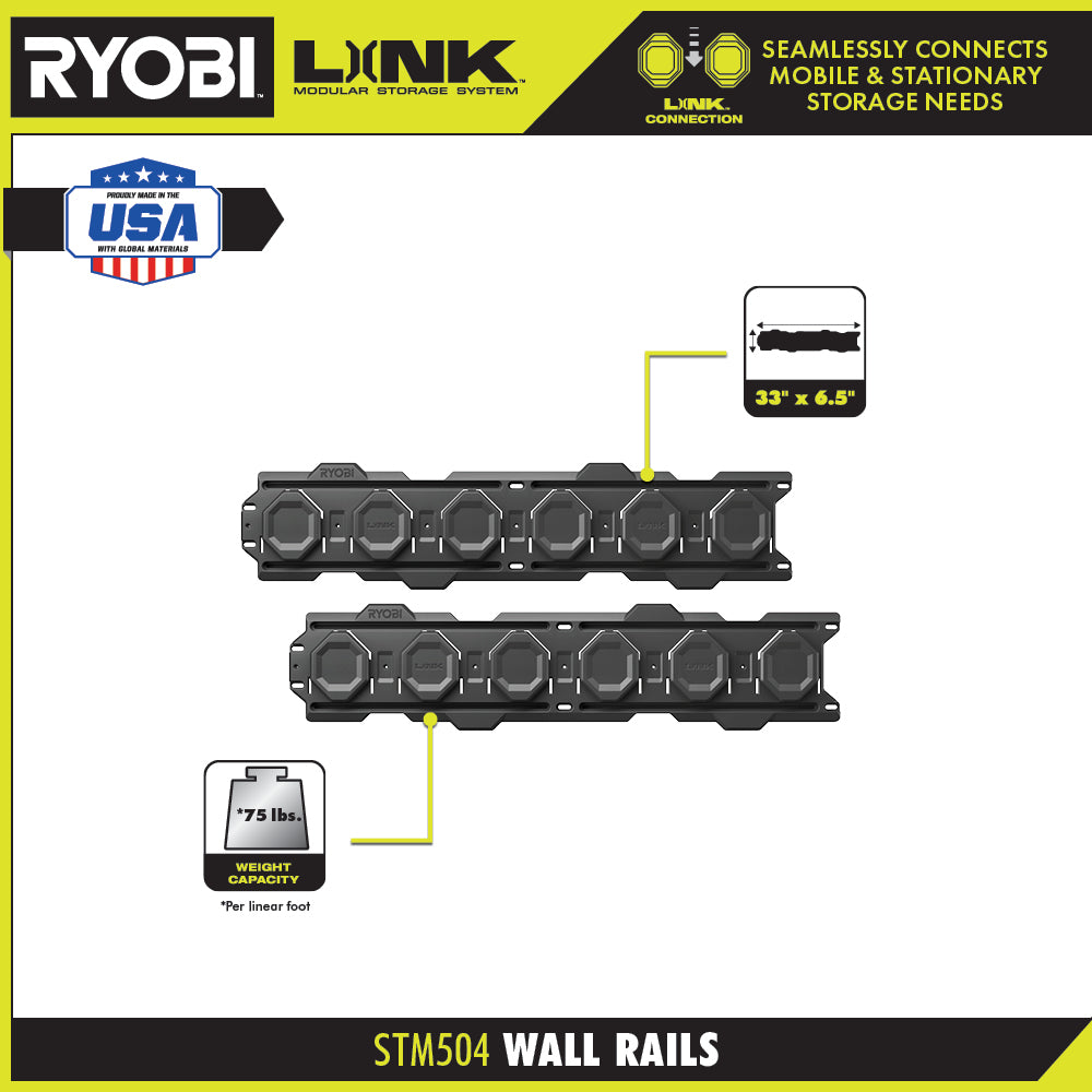 LINK WALL RAILS (2-PACK) Image 3