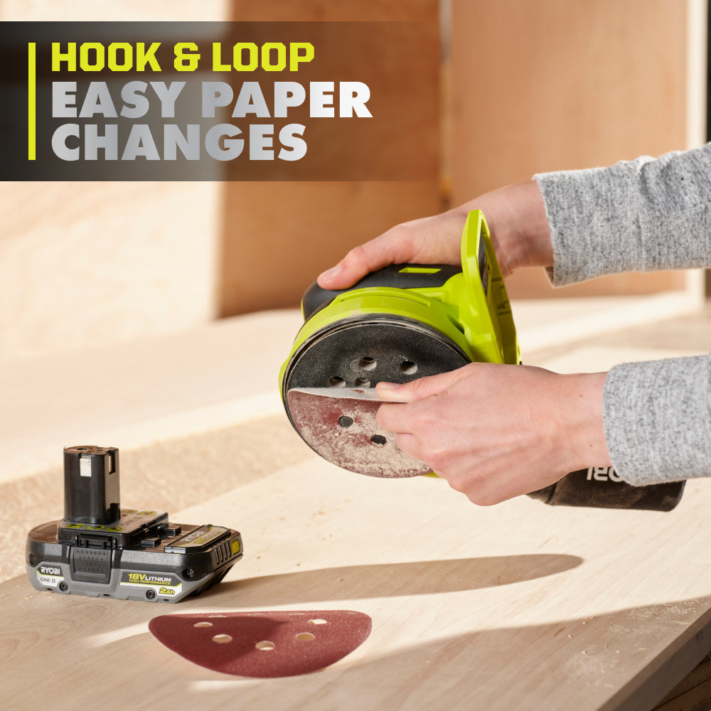 18V ONE+ HP BRUSHLESS 5" RANDOM ORBIT SANDER Image 5