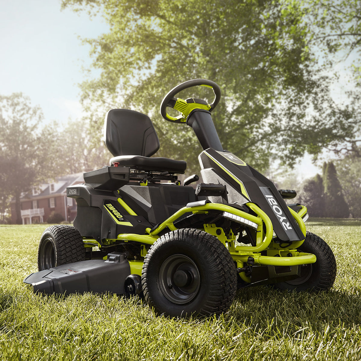 38" 75 AH Electric Riding Lawn Mower  Image 3